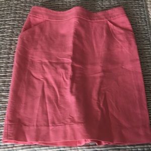 J crew pencil skirt in candy pink 🍬